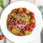 Marinated Tomatoes with Parmesan Cheese