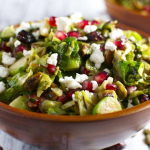 Brussels Sprout Salad with Maple Vinaigrette