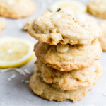 Florida Lemon Cookies {Coconut, Walnuts and White Chocolate Chips}