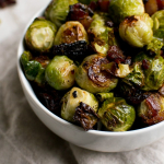 Maple Bacon Brussels sprouts
