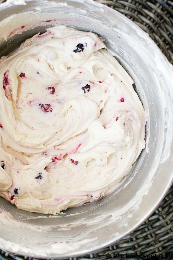 Triple Berry Lemon Yogurt Cake