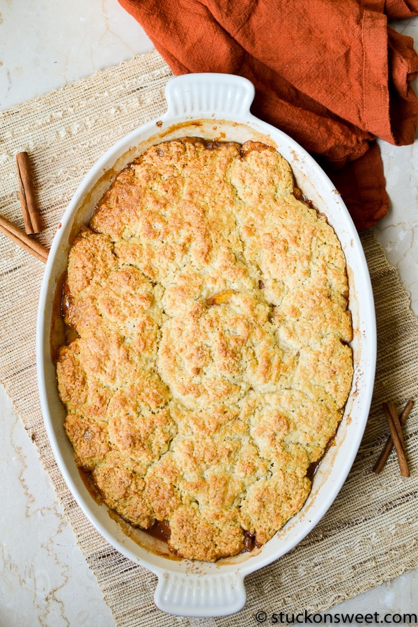 Butterscotch crumble apple crisp, easy fall dessert, homemade apple dessert, cozy apple cobbler, Stuck On Sweet baked apple crisp, comforting apple baking recipe.