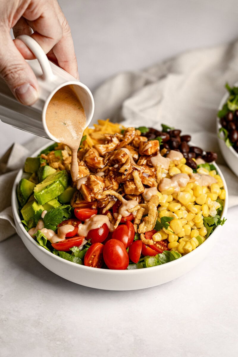 Barbecue Ranch Chicken Salad