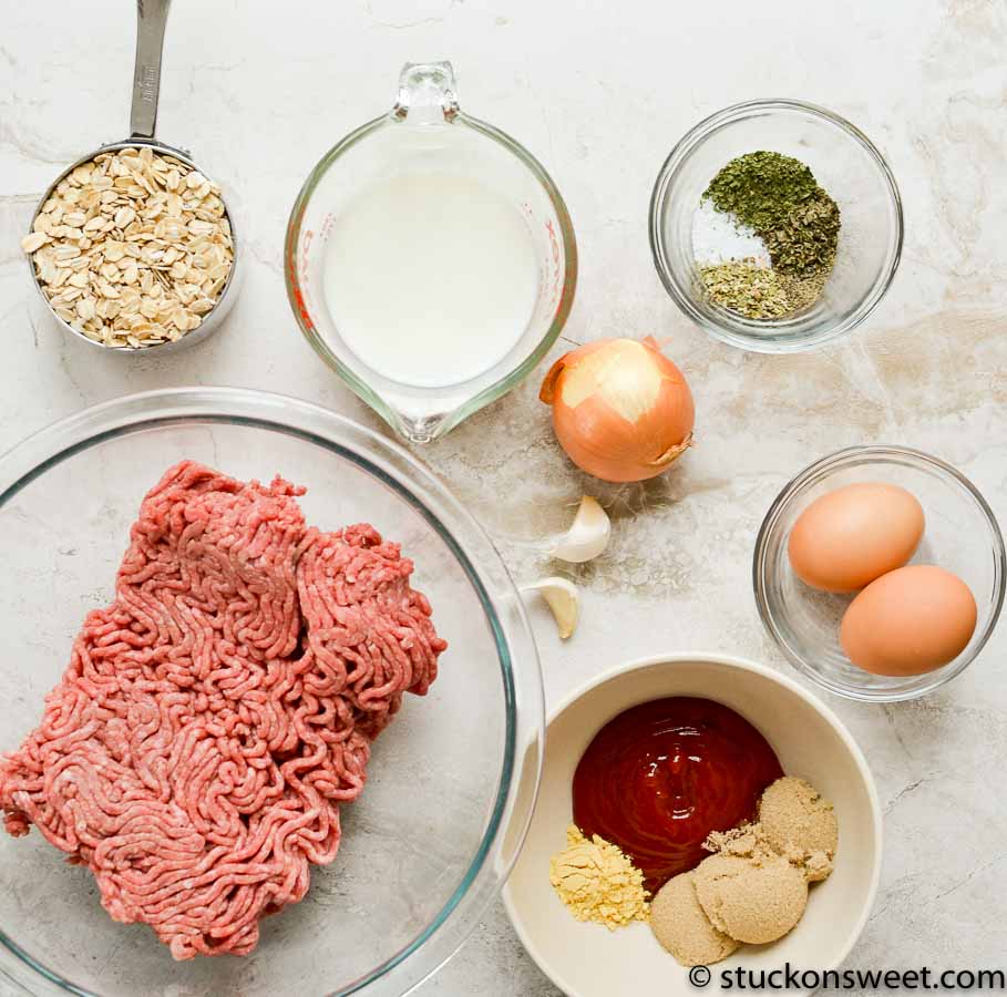 gluten free meatloaf ingredients