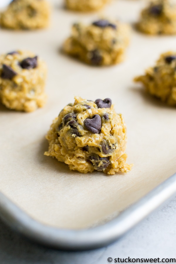 pumpkin oatmeal chocolate chip cookies