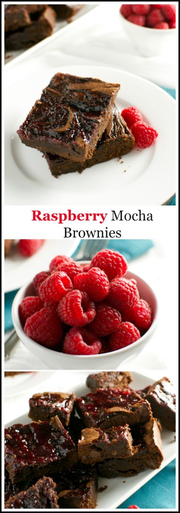 Raspberry Mocha Brownies with fresh raspberries, rich chocolate, and coffee flavor, perfect for dessert or snack. Moist, decadent, and easy to make with simple ingredients for a delightful treat.
