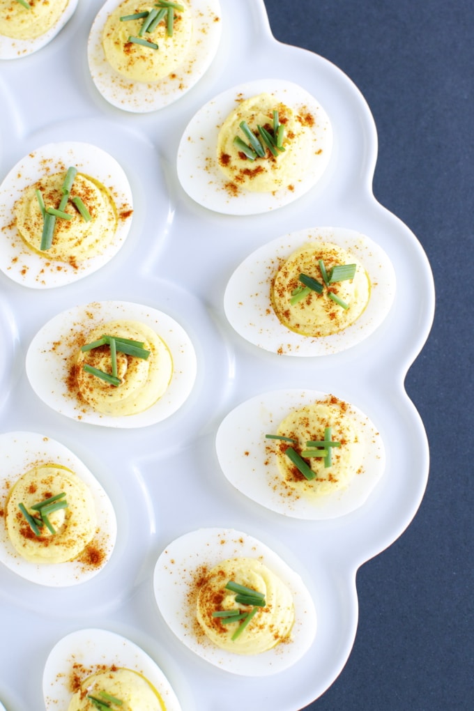 Deviled Eggs | www.stuckonsweet.com