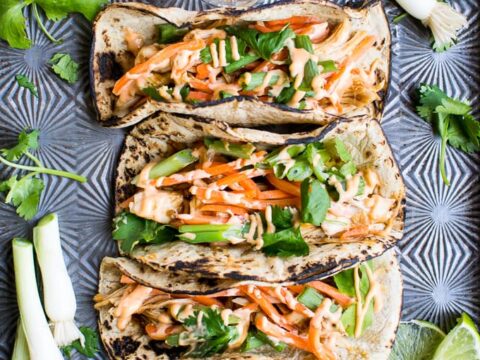 Teriyaki Chicken Tacos