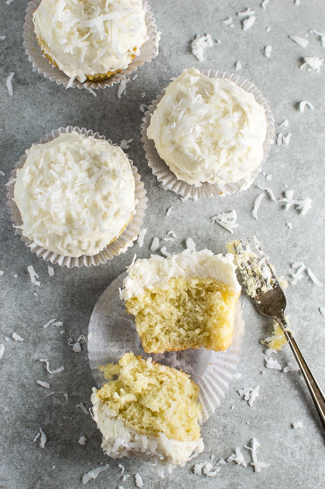 Coconut Cupcakes Photo