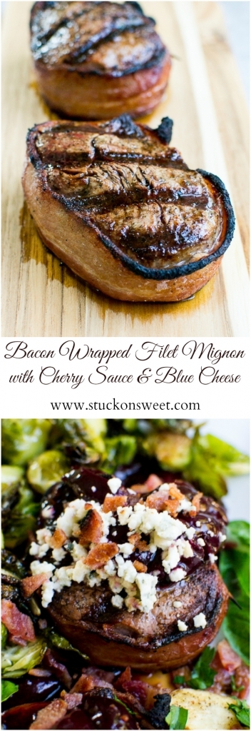 Bacon Wrapped Filet Mignon | Easy dinner reciper | So much flavor!