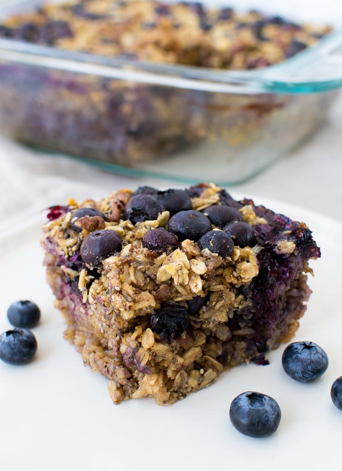 Blueberry Baked Oatmeal