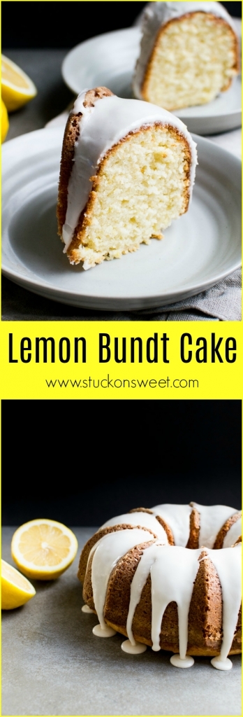 A moist lemon cake made with sour cream and the perfect amount of lemon. This cake recipe is down right amazing!