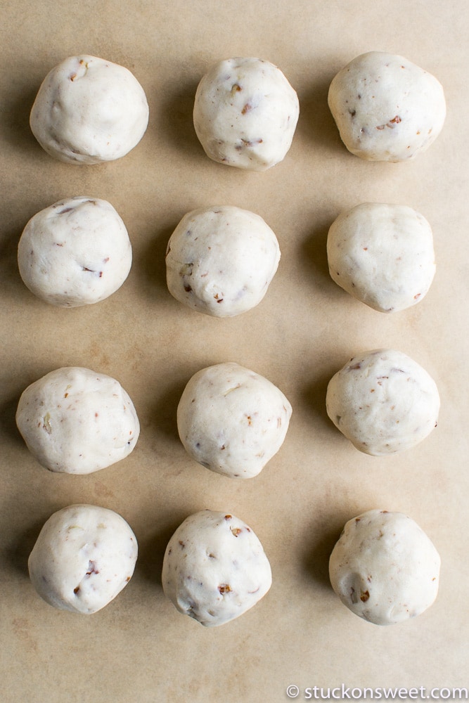 cookie dough balls