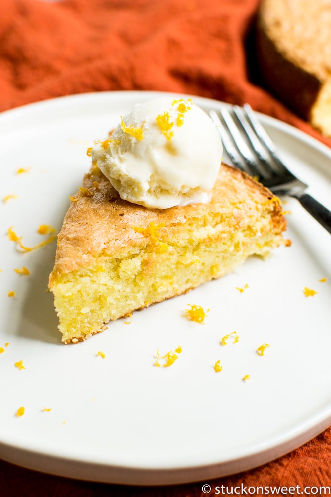 Almond flour orange cake (Tarta De Santiago)