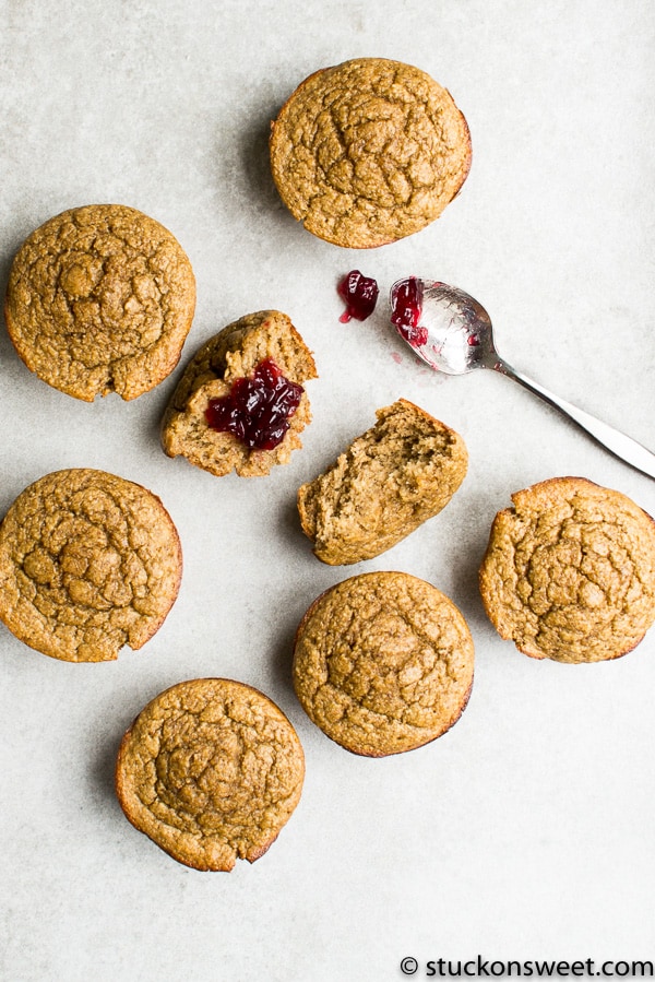 Healthy Banana Muffins