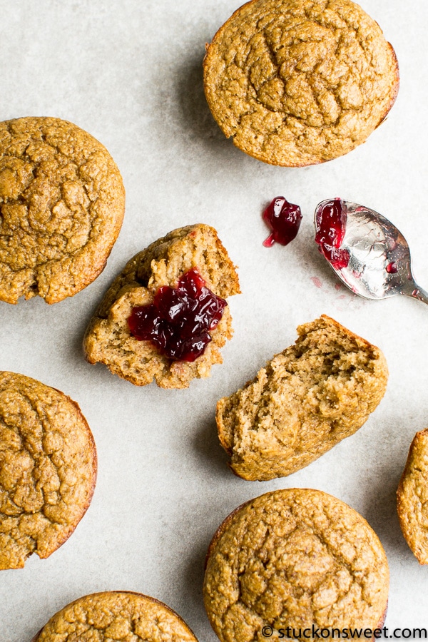 Healthy Banana Muffins