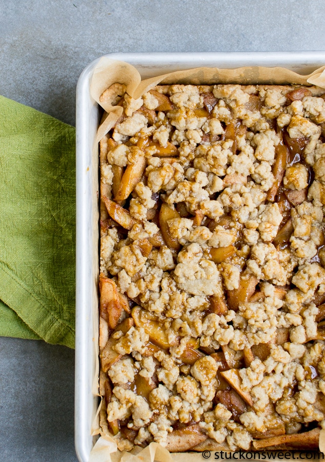 apple pie bars