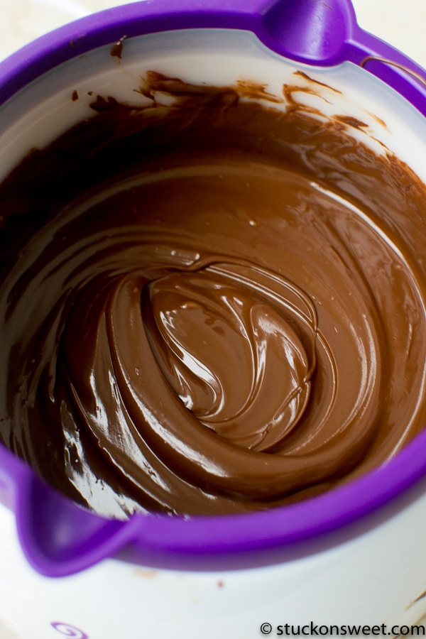 melted chocolate