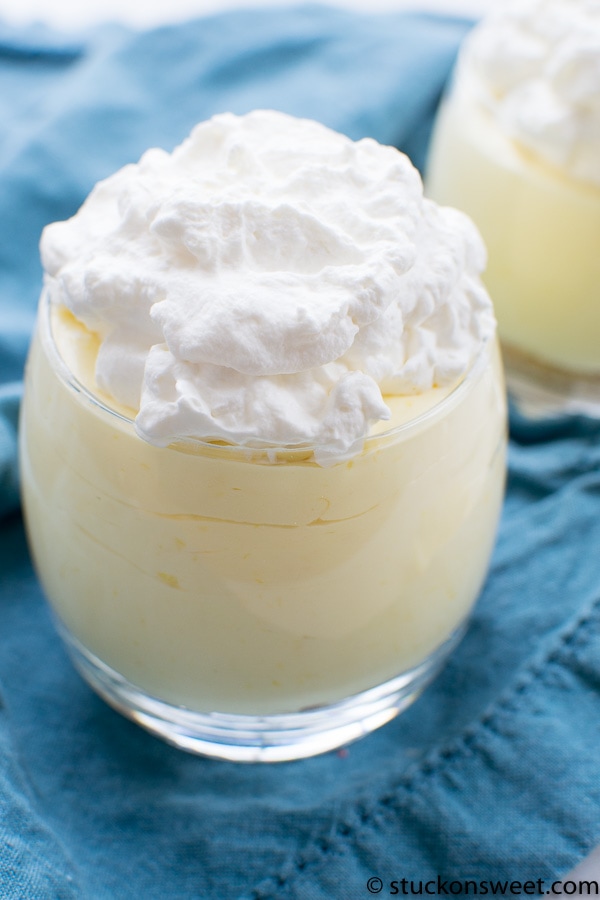 Recipe for Lemon Mousse that's tart and slightly sweet. Perfect for Spring time! #dessert #recipe #easter #lemon