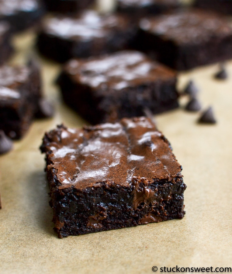 Rich, gooey fudge brownies with a glossy chocolate topping, perfect for dessert or sweet cravings. Baked to perfection, these decadent chocolate treats are a must-try for chocolate lovers.