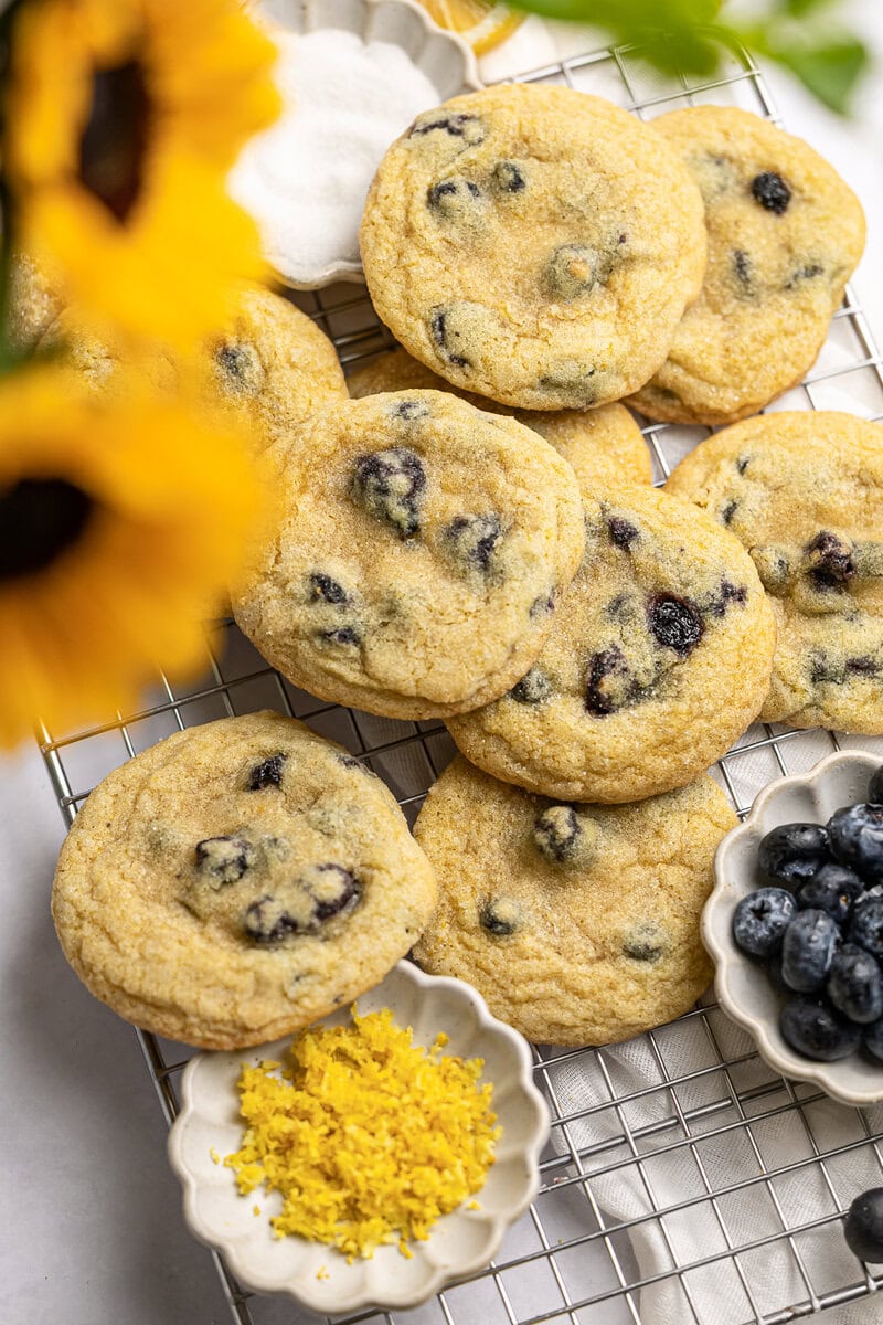 Lemon Blueberry Cookies