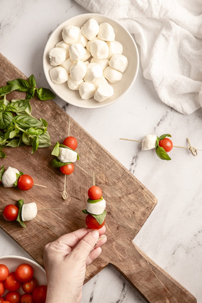 Caprese Salad Skewers