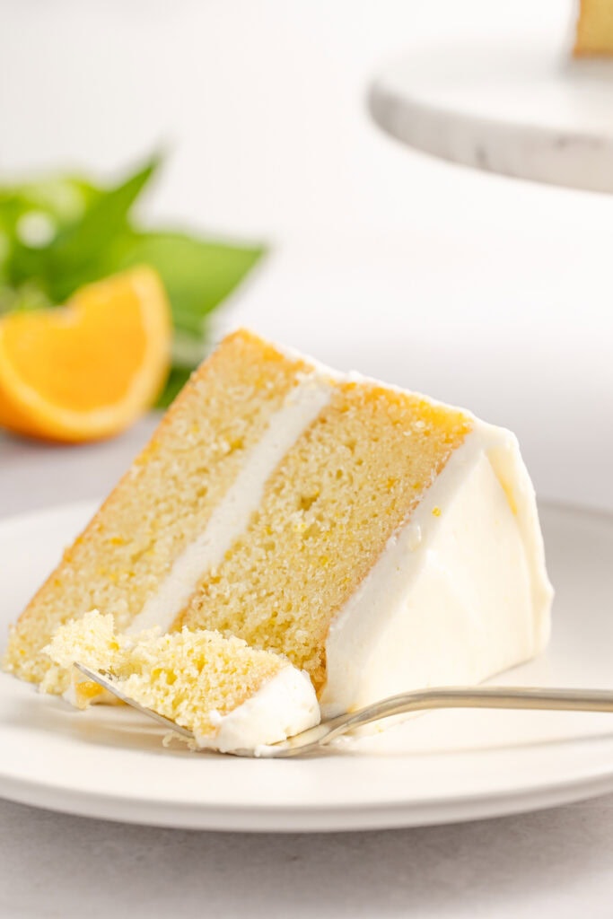 Creamy lemon cake slice with fluffy frosting, perfect for dessert or special occasions. Made with moist sponge and zesty lemon flavor for a sweet, citrusy treat.