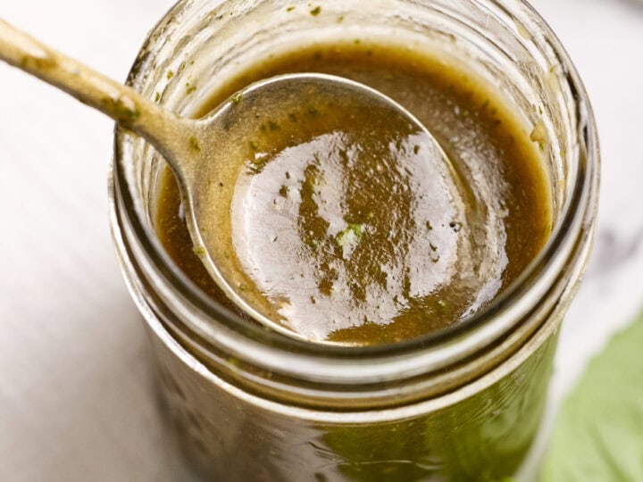 Creamy Balsamic Basil Vinaigrette