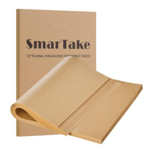 12x16 inch unbleached kraft paper notebook or journal for writing, sketching, or note-taking, perfect for students, artists, and writers seeking eco-friendly stationery options.